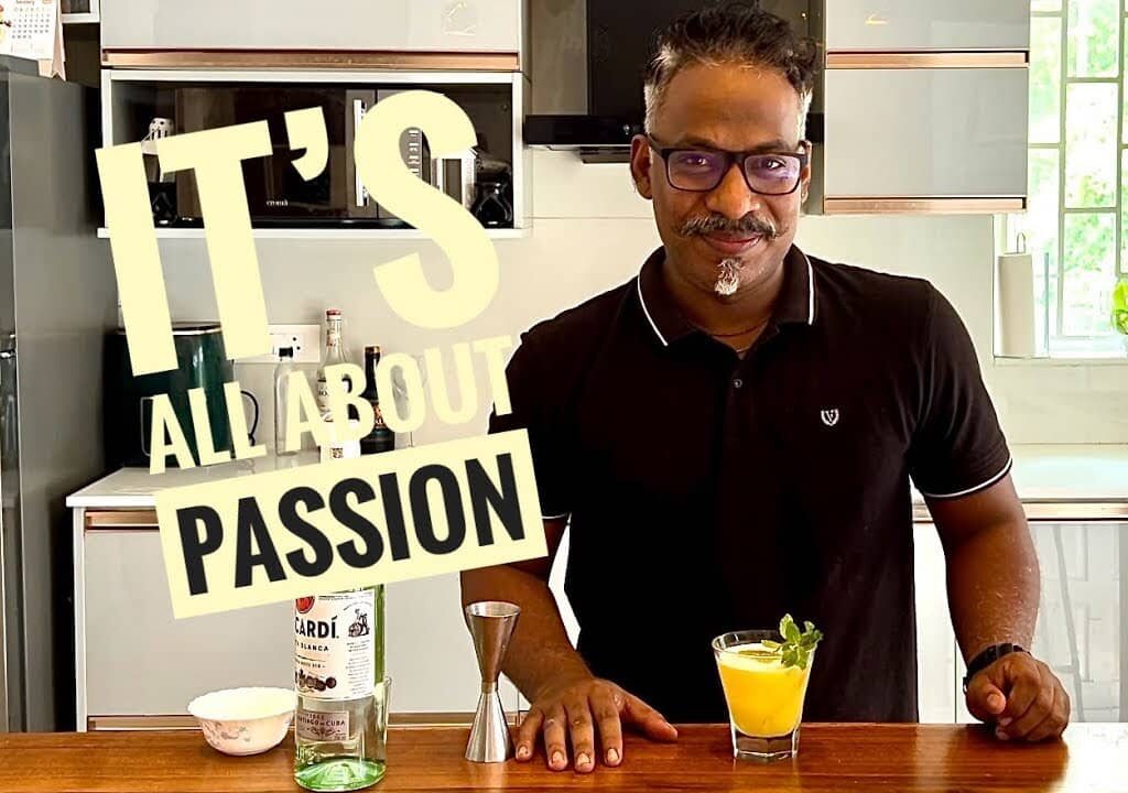 easy cocktail with white rum