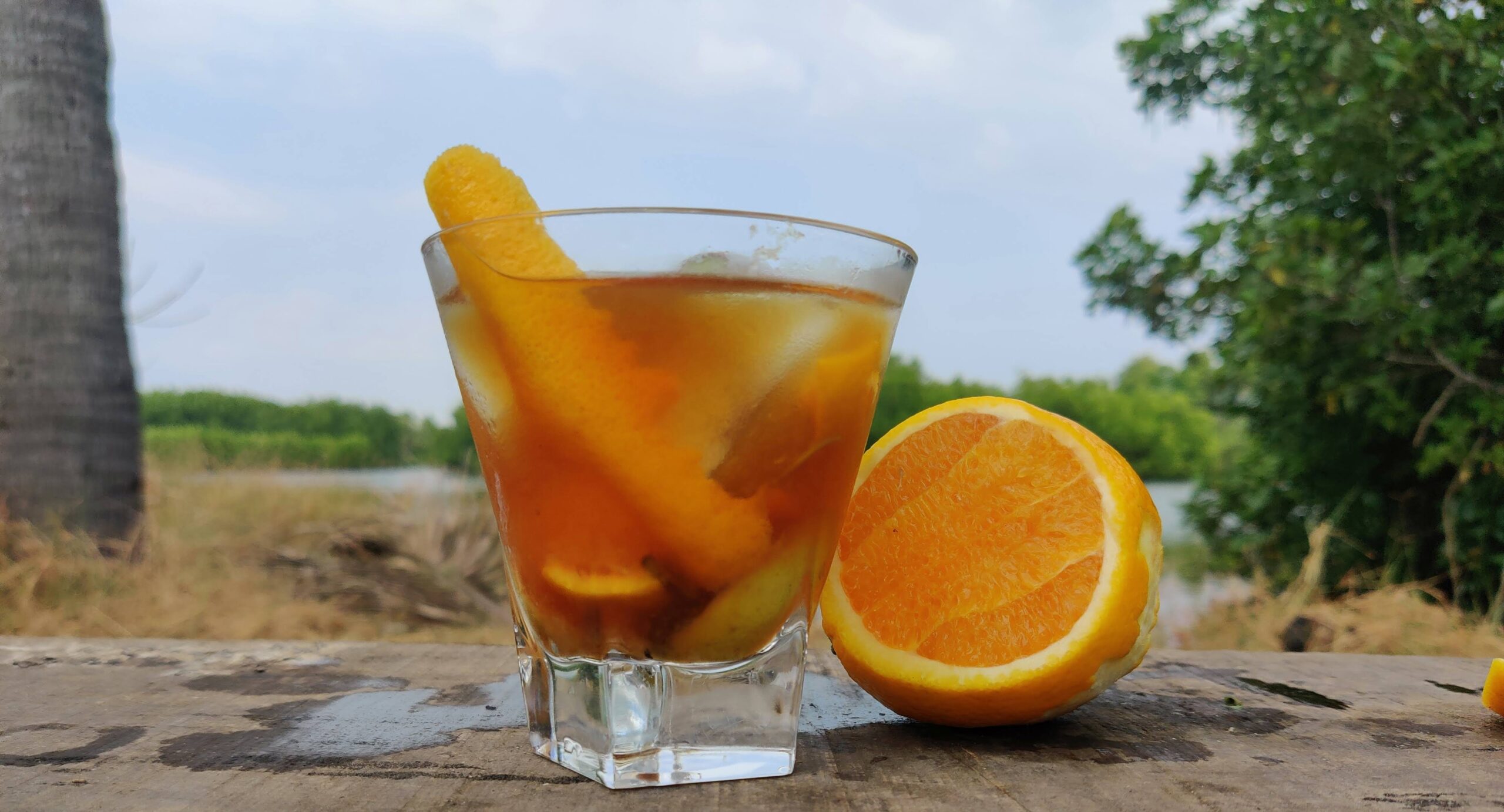 Easy old monk cocktail
